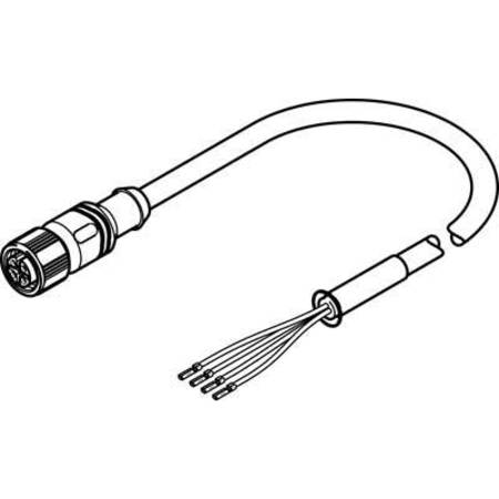 FESTO Motor Cable NEBM-M12G4-RS-15-N-LE4 NEBM-M12G4-RS-15-N-LE4